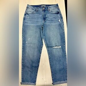 Rewash Size 9 Light Blue High Rise Mom Jeans